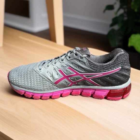 Asics Gel-Quantum 180 2 Women’s Size 9M Running Shoes – Black Gray Performance. - Picture 2 of 7